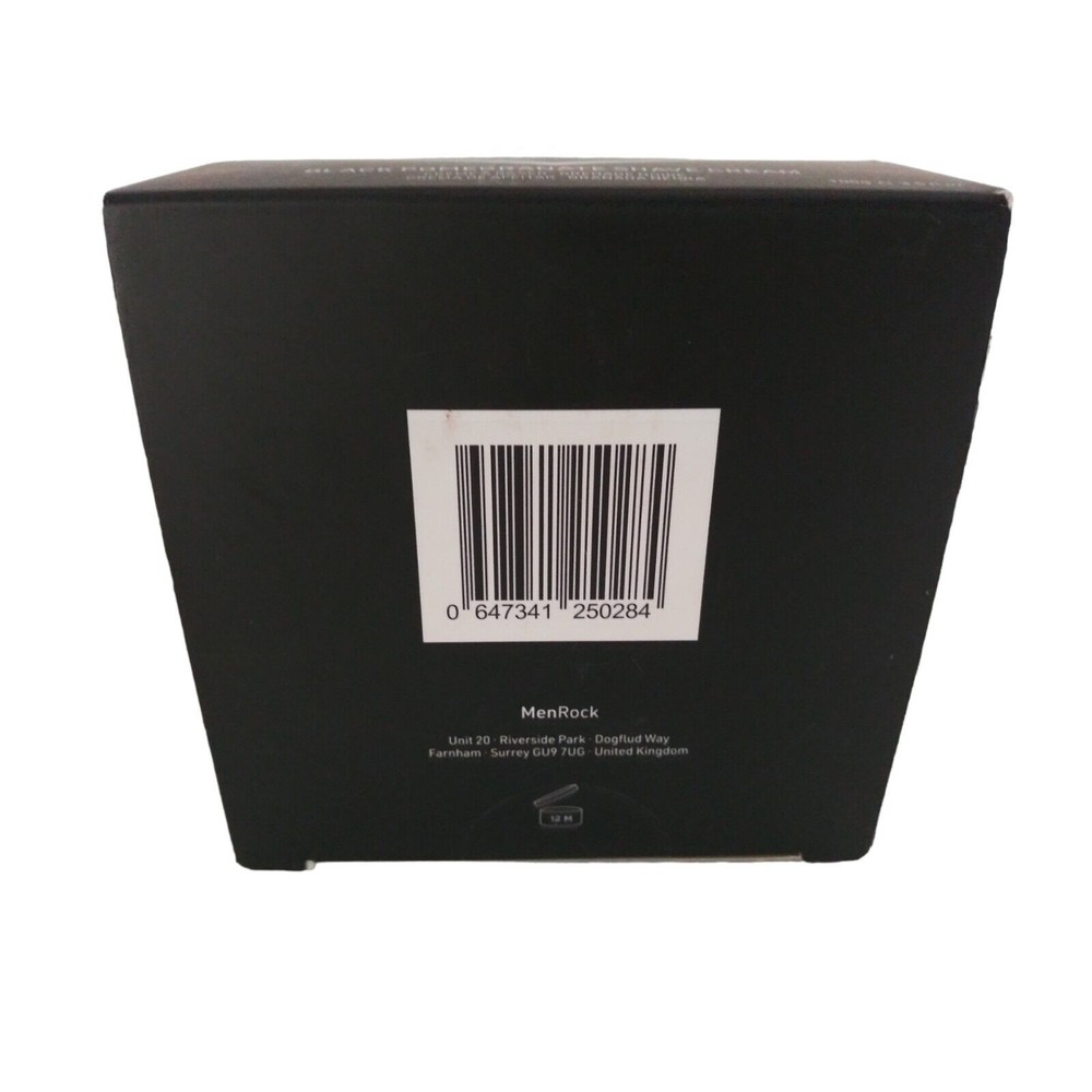 MENROCK Black Pomegranate Shave Cream Men's Facial Grooming Cream NEW IN BOX - Picture 2 of 5
